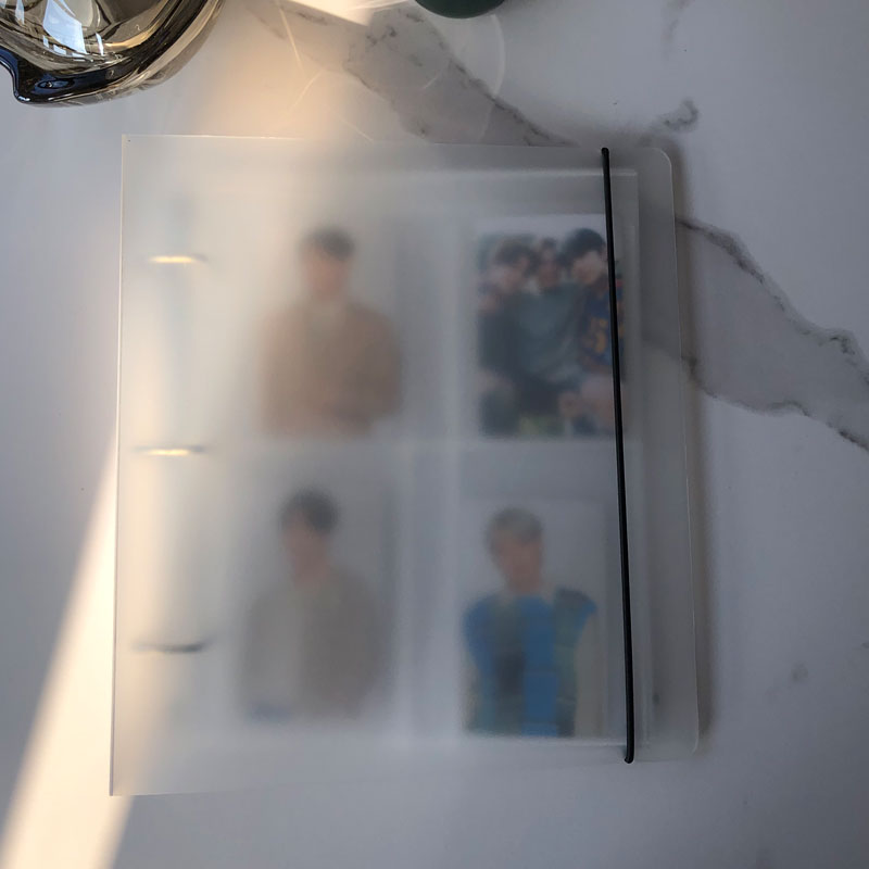 Kpop Photo Card Binder 3 Inch - A5อัลบัมภาพถ่าย3นิ้วอัลบั้มมินิสมุดภาพสำหรับสะสมภาพถ่าย