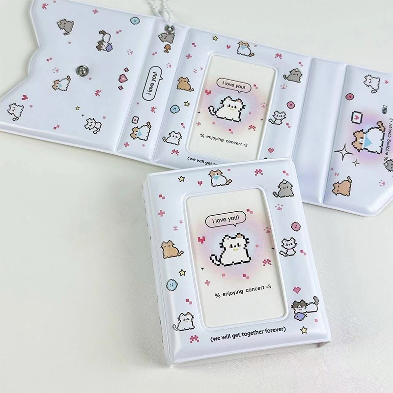 Kpop Photo Card Binder 3 Inch - สมุดใส่การ์ดรูปภาพขนาด 3 นิ้ว 40 ช่อง สำหรับใส่การ์ด