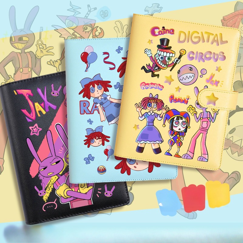 Stationery Books - สมุดโน้ตซีรีส์ The Amazing Digital Circus ลายการ์ตูนสุดฮิต