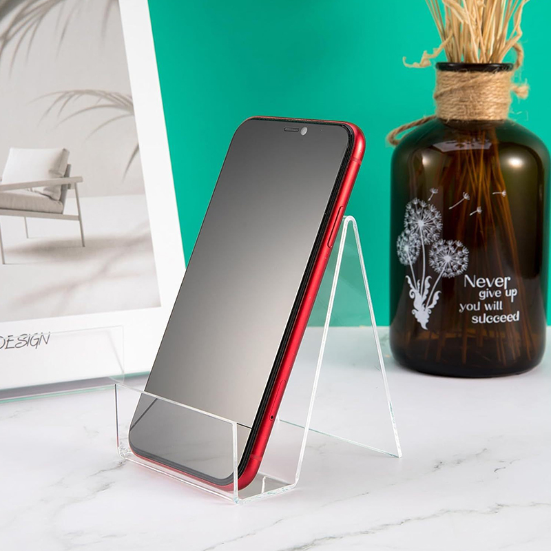 Clear Acrylic Book Stand Holder - ขาตั้งโชว์นิตยสาร ขาตั้งโชว์หนังสือการ์ตูน ที่วางหนังสืออะคริลิค กรอบหนังสือการ์ตูน ขาตั้งแล็ปท็อปแบบใส