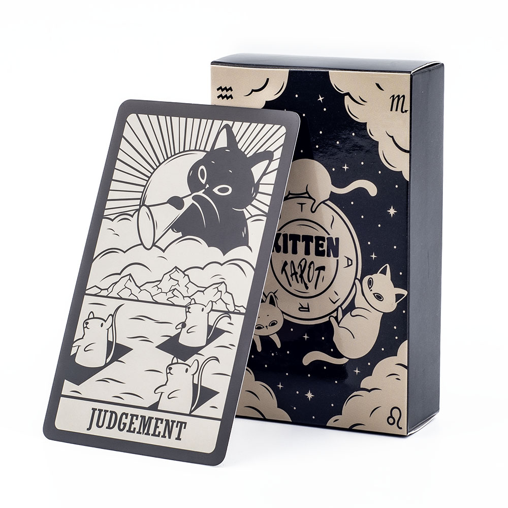 สำรับไพ่ทาโรต์สำหรับลูกแมว78ชิ - Tarot Deck With Guidebook บทวิจารณ์และราคา