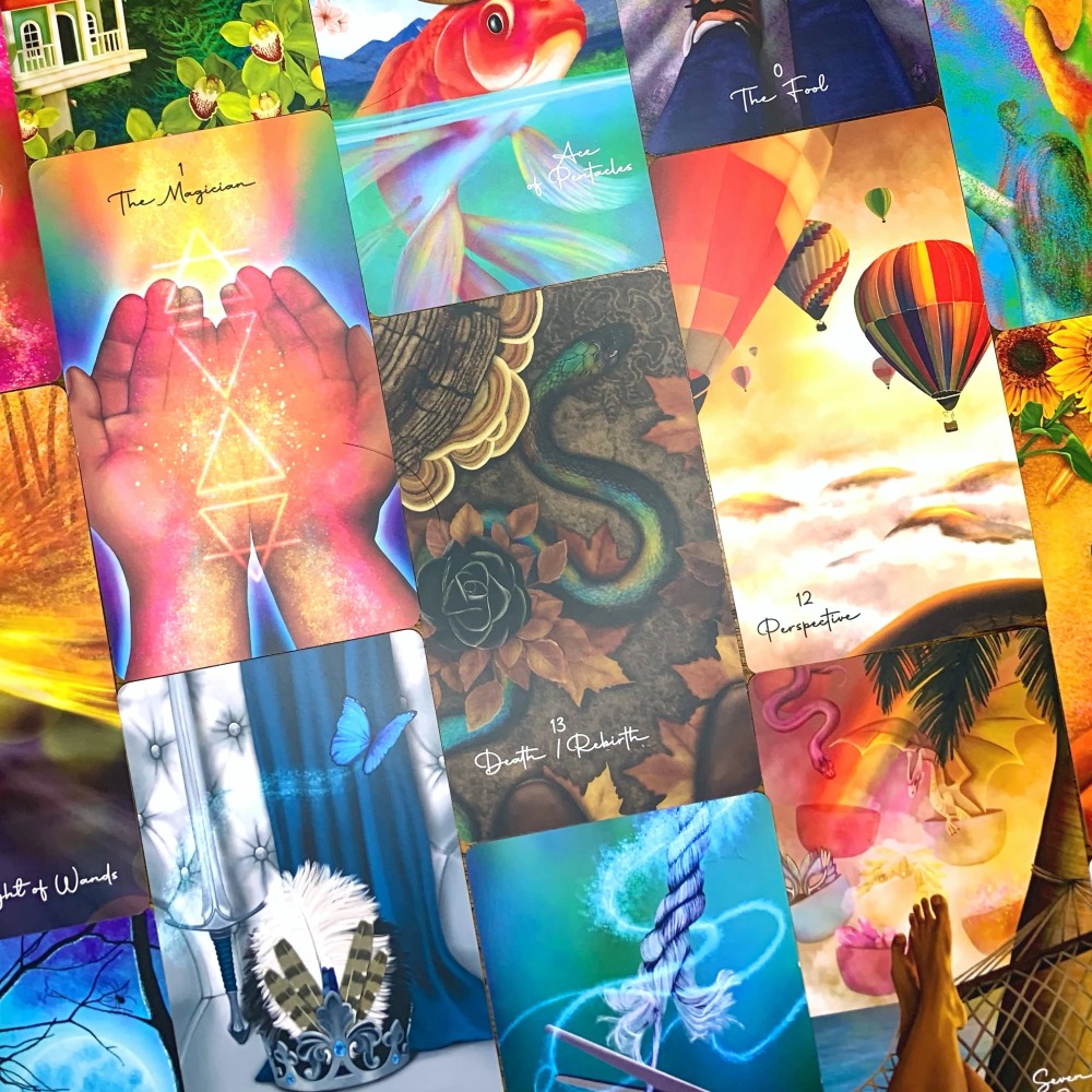 ไพ่ทาโรต์ของ Oneness 10.3*6 ซม - Tarot Deck With Guidebook บทวิจารณ์และราคา