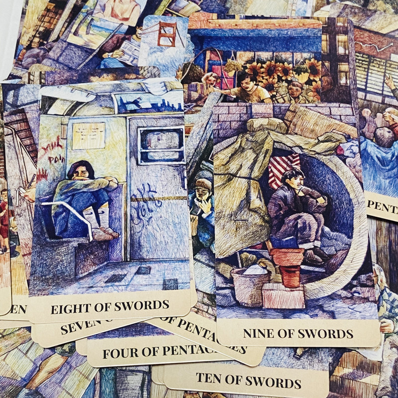 ไพ่ทาโรต์ซิตี้แลบิรินธ์ 78 ใบ  - Tarot Deck With Guidebook บทวิจารณ์และราคา