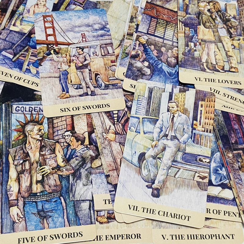 ไพ่ทาโรต์ซิตี้แลบิรินธ์ 78 ใบ  - Tarot Deck With Guidebook บทวิจารณ์และราคา