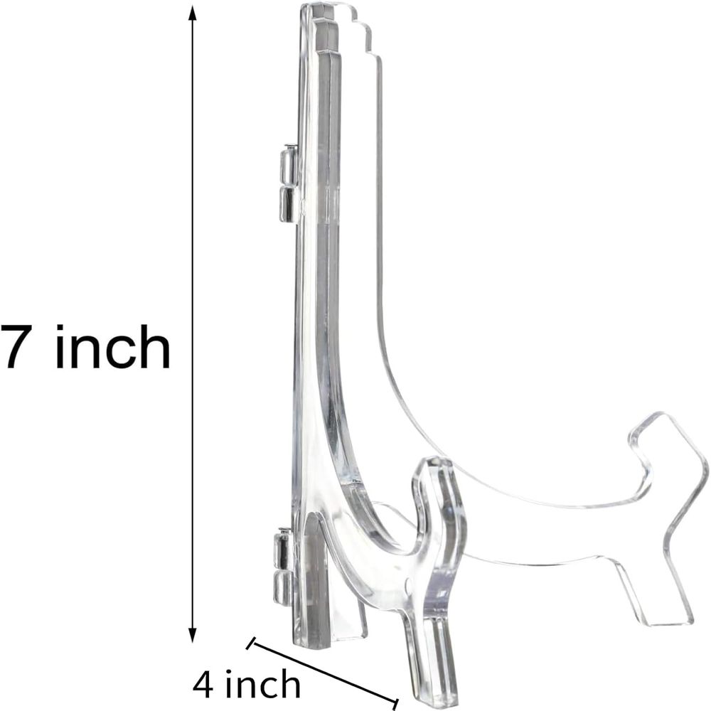 ขาตั้งอะคริลิคใสขนาด 7 นิ้ว 6  - Clear Acrylic Book Stand Holder บทวิจารณ์และราคา
