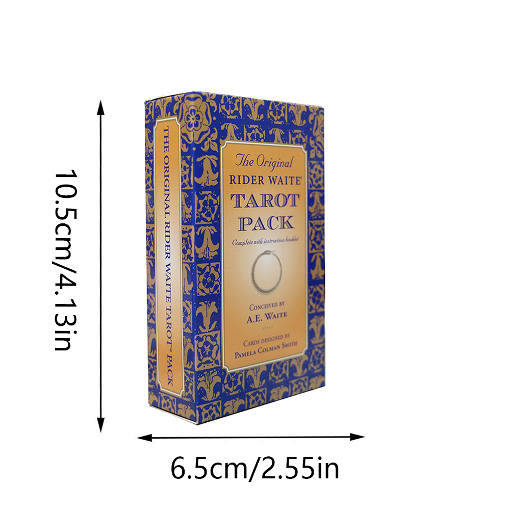 ไพ่ทาโรต์รุ่นไรเดอร์สำหรับผู้เ - Tarot Deck With Guidebook บทวิจารณ์และราคา