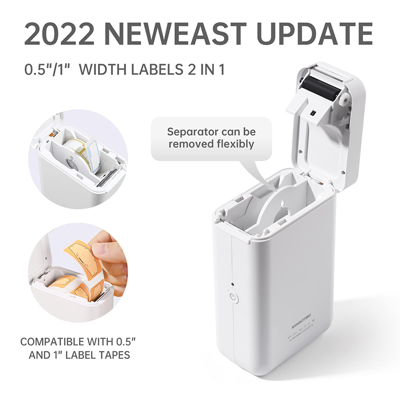 ​ ​ NiiMbot D101 Miniเครื่องพิ - Mini Pocket Thermal Printer Paper Roll บทวิจารณ์และราคา