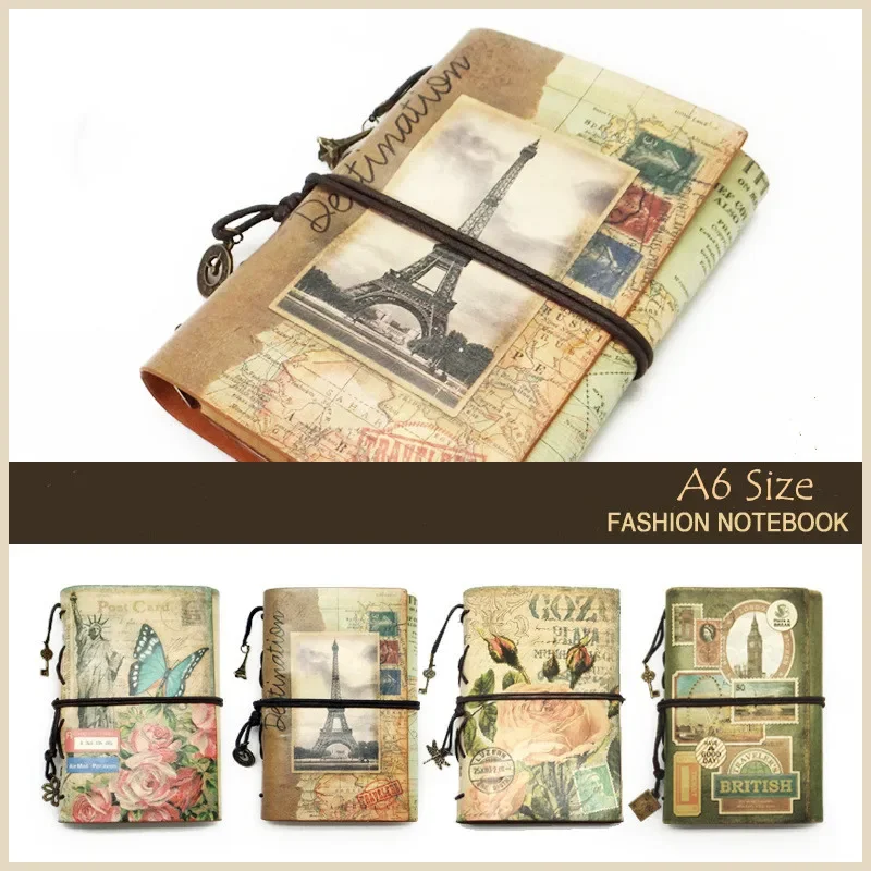 Mini Vintage โน้ตบุ๊ค Handmade - Vintage Leather Journal Notebook บทวิจารณ์และราคา
