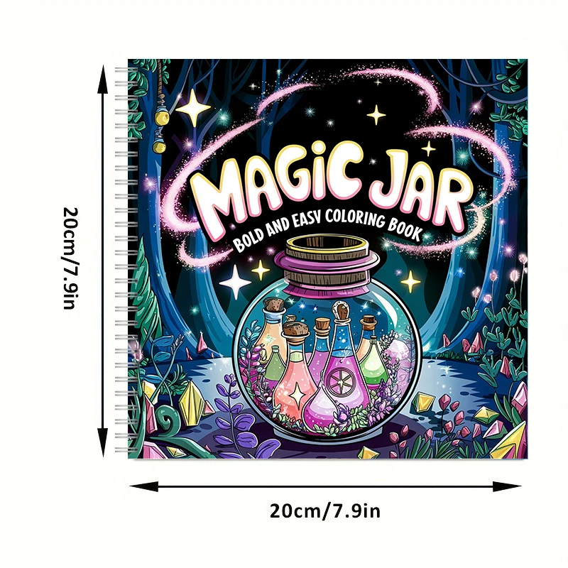 สมุดระบายสีขวดวิเศษสำหรับสมุดร - Adult Coloring Book Stress Relief บทวิจารณ์และราคา
