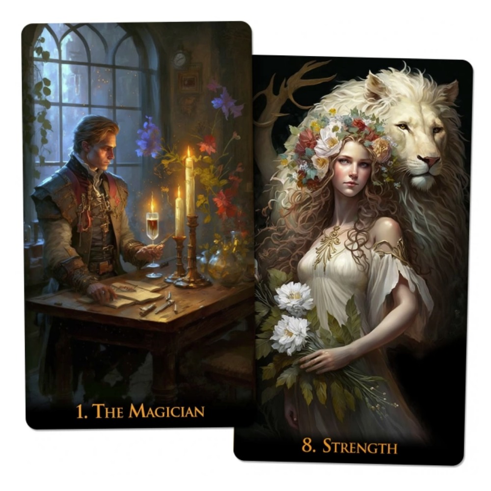 12*7 ซม.แปลกโลกไพ่ทาโรต์ 78 ใบ - Tarot Deck With Guidebook บทวิจารณ์และราคา