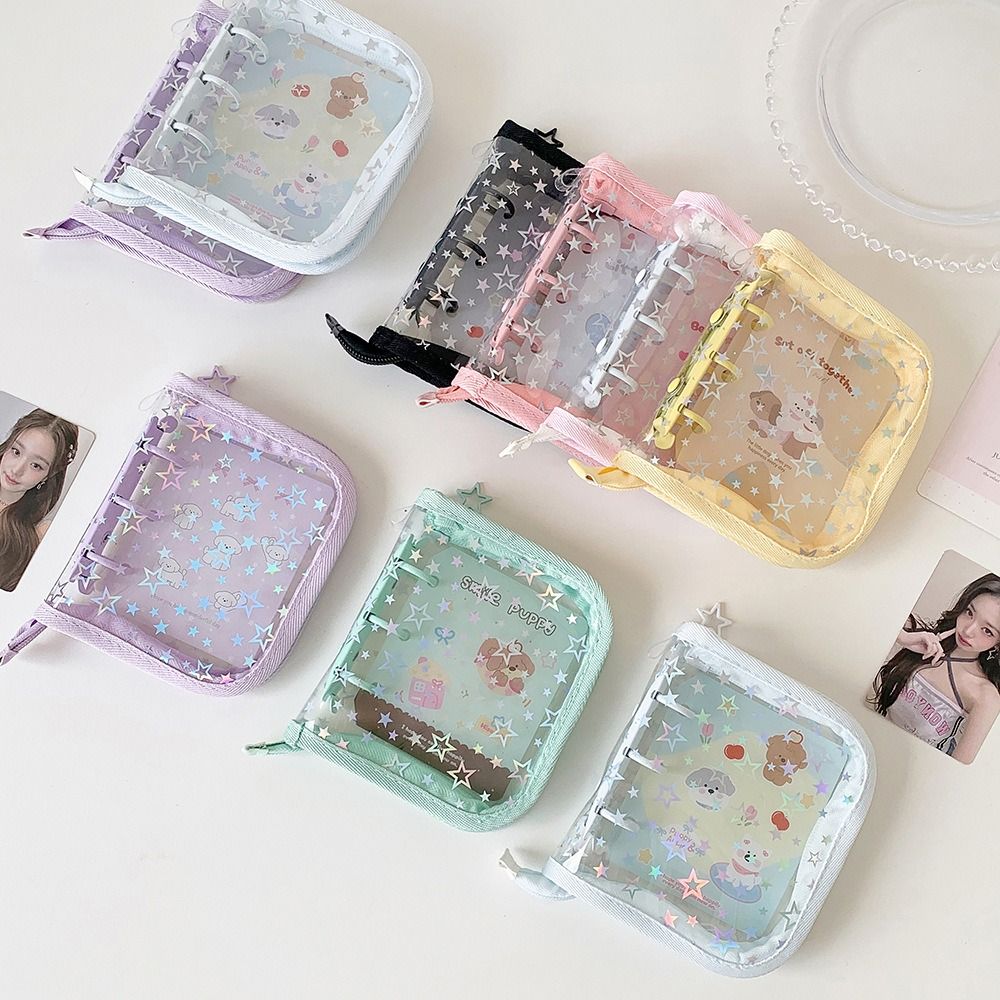 1 ชิ้น แฟ้มใส่การ์ด PVC แบบพกพ - Kpop Photo Card Binder 3 Inch บทวิจารณ์และราคา