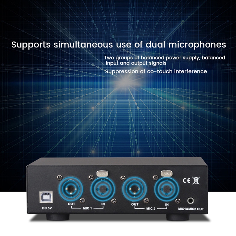 แหล่งจ่ายไฟแฟนทอมแบบผสมคู่ USB - Music บทวิจารณ์และราคา