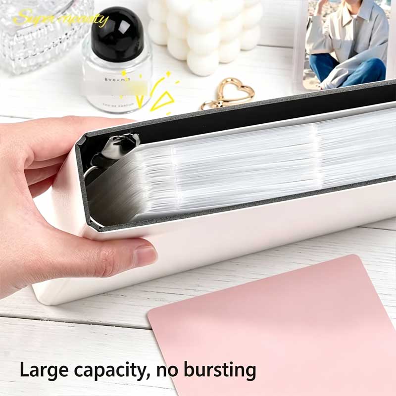 สมุดใส่การ์ดรูปภาพแบบ A5 ขนาด  - Kpop Photo Card Binder 3 Inch บทวิจารณ์และราคา