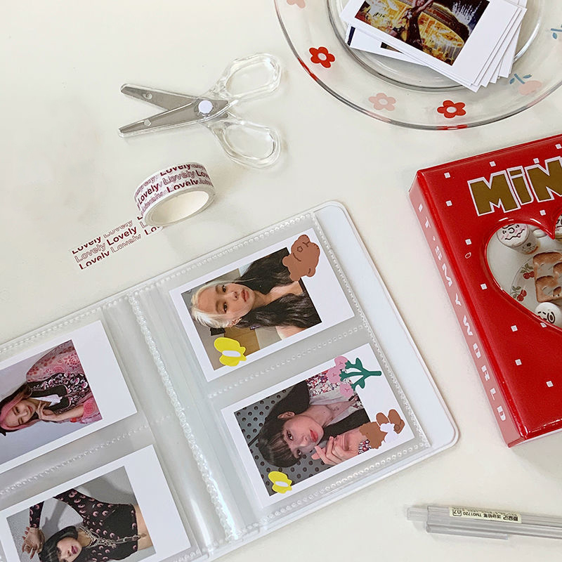 3นิ้ว64กระเป๋าอัลบั้มรูปขนาดเล - Kpop Photo Card Binder 3 Inch บทวิจารณ์และราคา