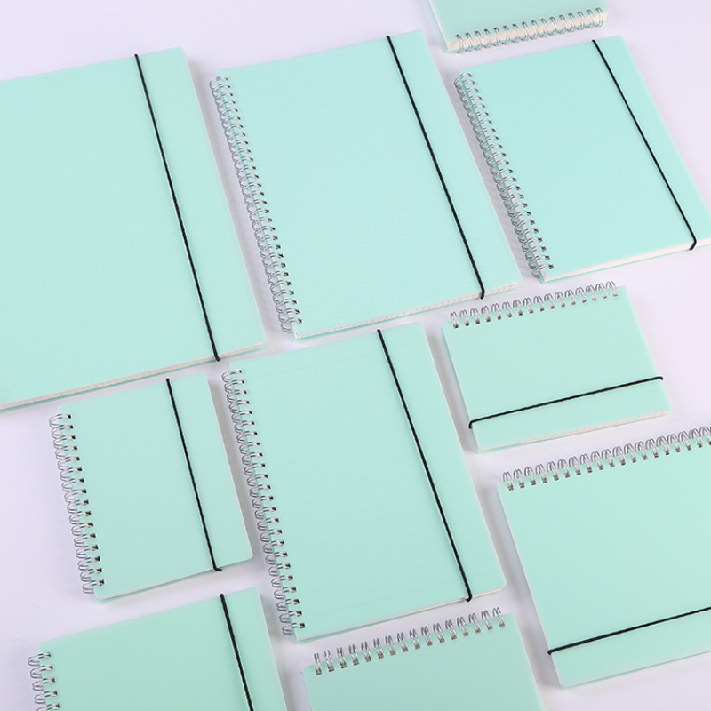 A6 A5 B5 A4 สีเขียว Spiral Boo - A5 Spiral Dotted Grid Notebook บทวิจารณ์และราคา