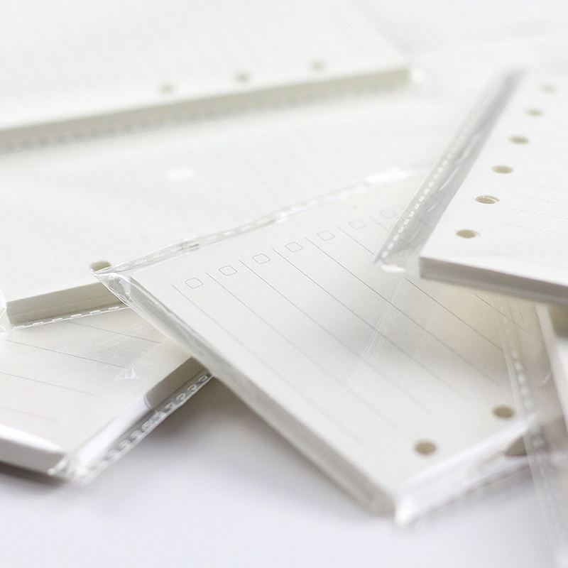 สมุดโน้ตแบบเติมกระดาษ A5 A6 แบ - A5 Spiral Dotted Grid Notebook บทวิจารณ์และราคา