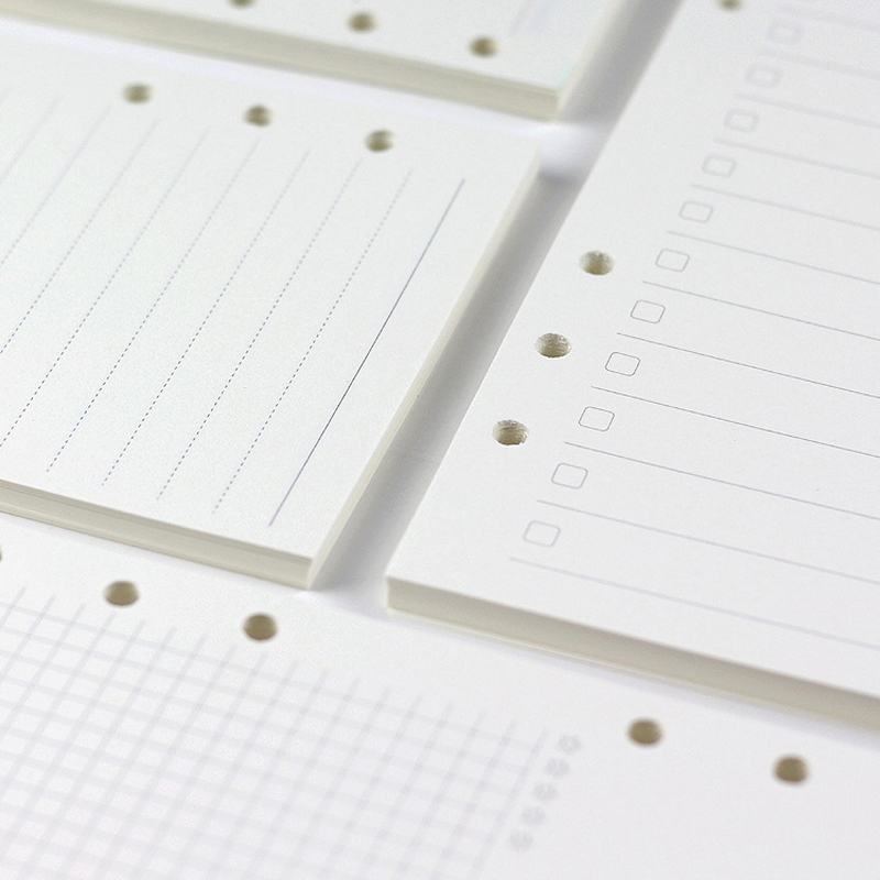 45 แผ่น A5 A6A7 หลวมโน้ตบุ๊คเต - A5 Spiral Dotted Grid Notebook บทวิจารณ์และราคา