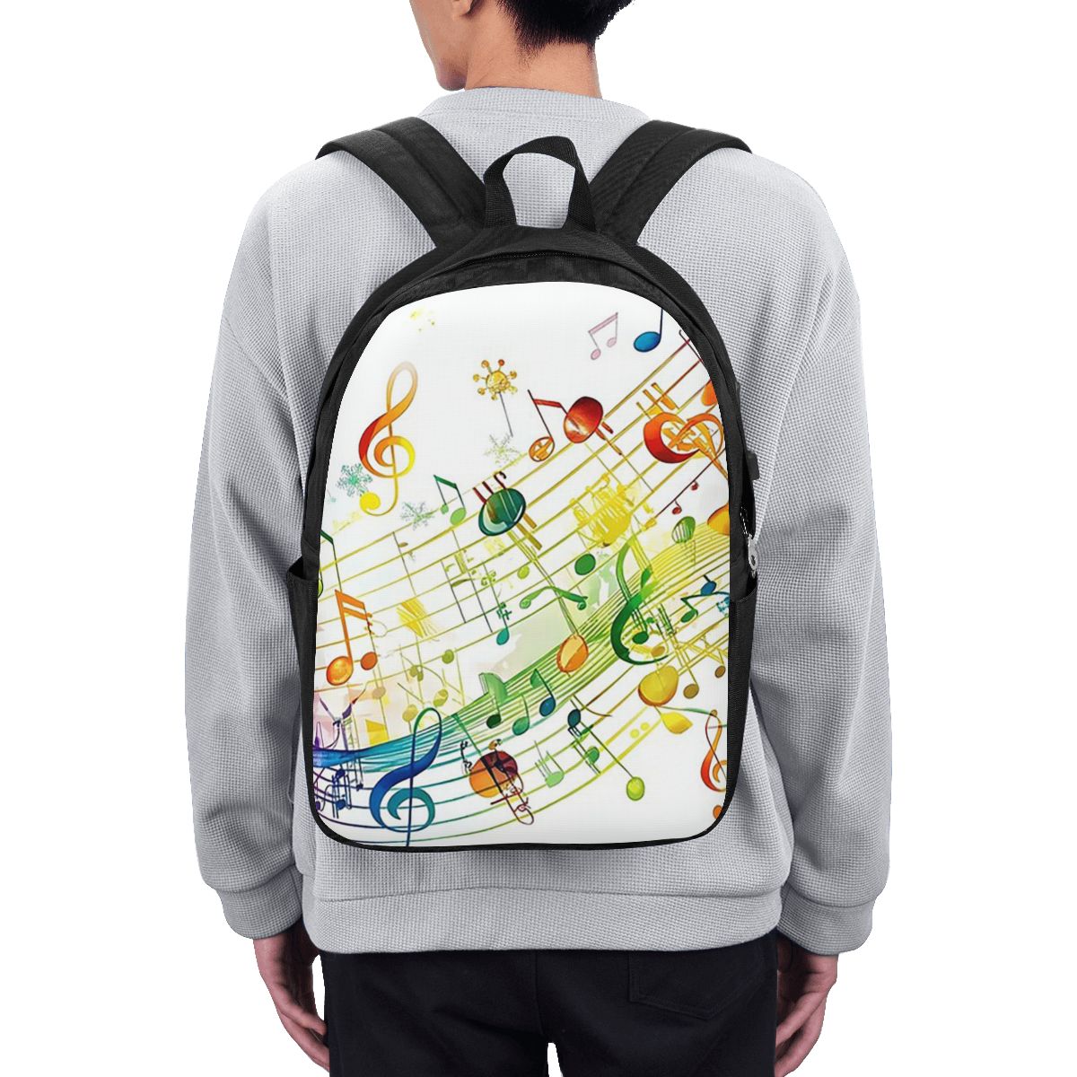 กระเป๋าเป้สะพายหลังลายคีย์เปีย - Music บทวิจารณ์และราคา