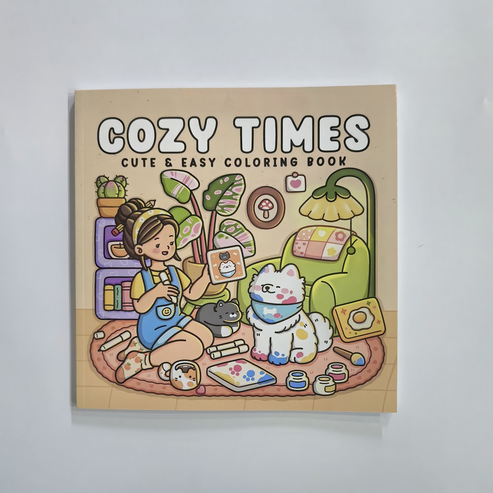 เวลาแสนสบาย สมุดระบายสีน่ารักแ - Adult Coloring Book Stress Relief บทวิจารณ์และราคา