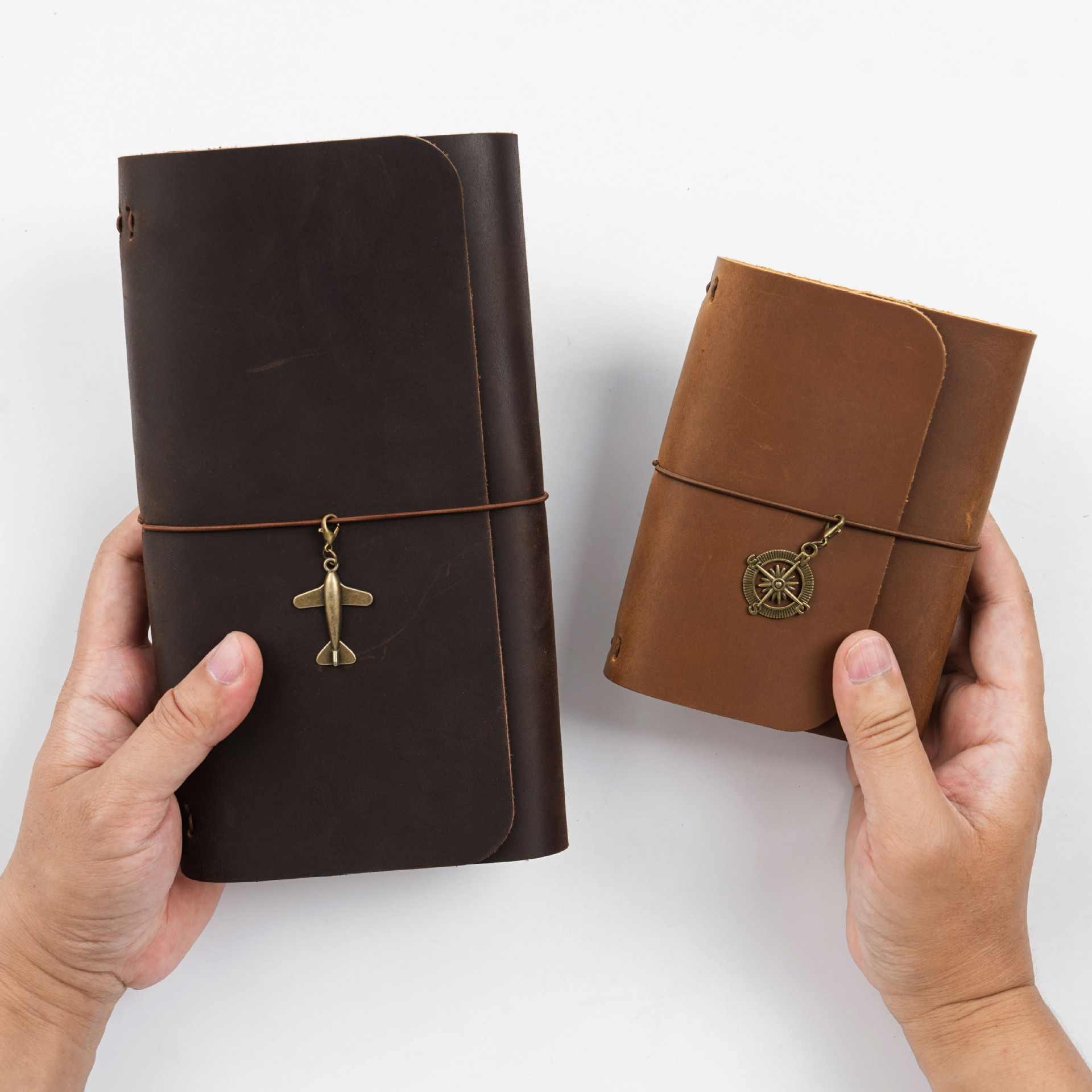 สินค้ามาใหม่ สมุดบันทึกนักเดิน - Vintage Leather Journal Notebook บทวิจารณ์และราคา