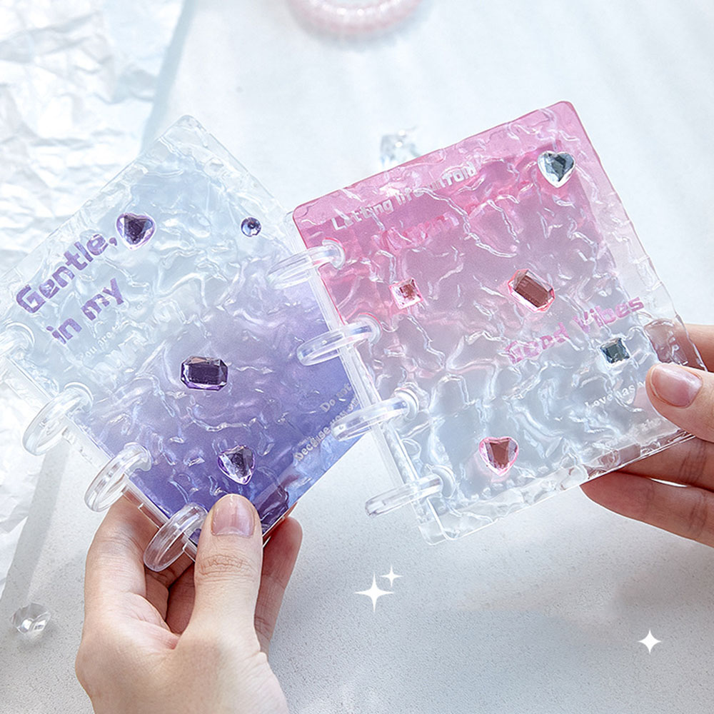 สมุดสะสมการ์ดรูปภาพอะคริลิคไล่ - Kpop Photo Card Binder 3 Inch บทวิจารณ์และราคา