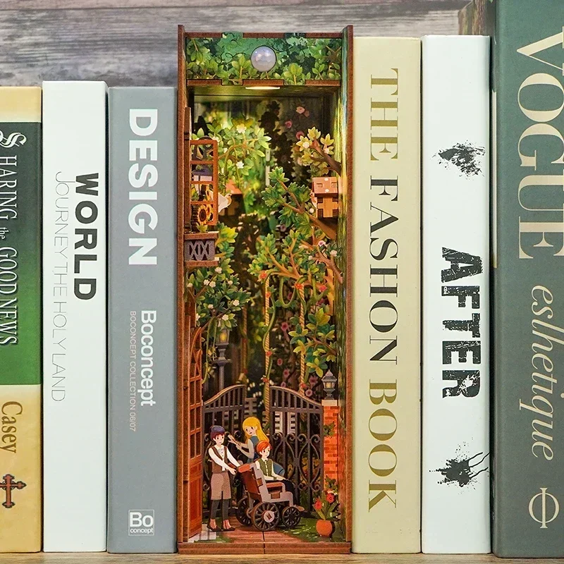 ชุดประกอบชั้นวางหนังสือไม้ DIY - Diy Wooden Book Nook Kit Shelf Insert บทวิจารณ์และราคา