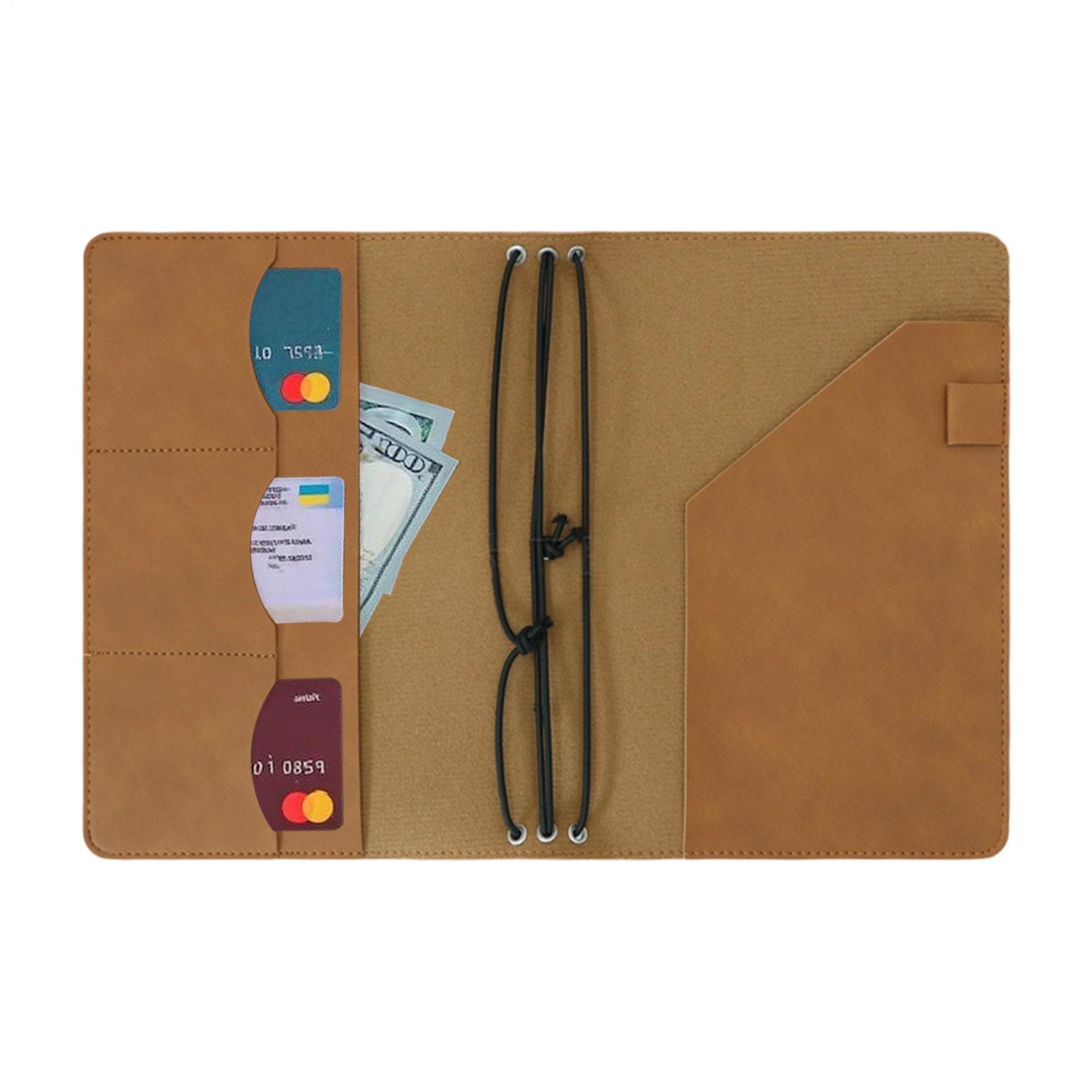 ปกสมุดโน้ต A5 หนัง PU วินเทจ ป - Vintage Leather Journal Notebook บทวิจารณ์และราคา