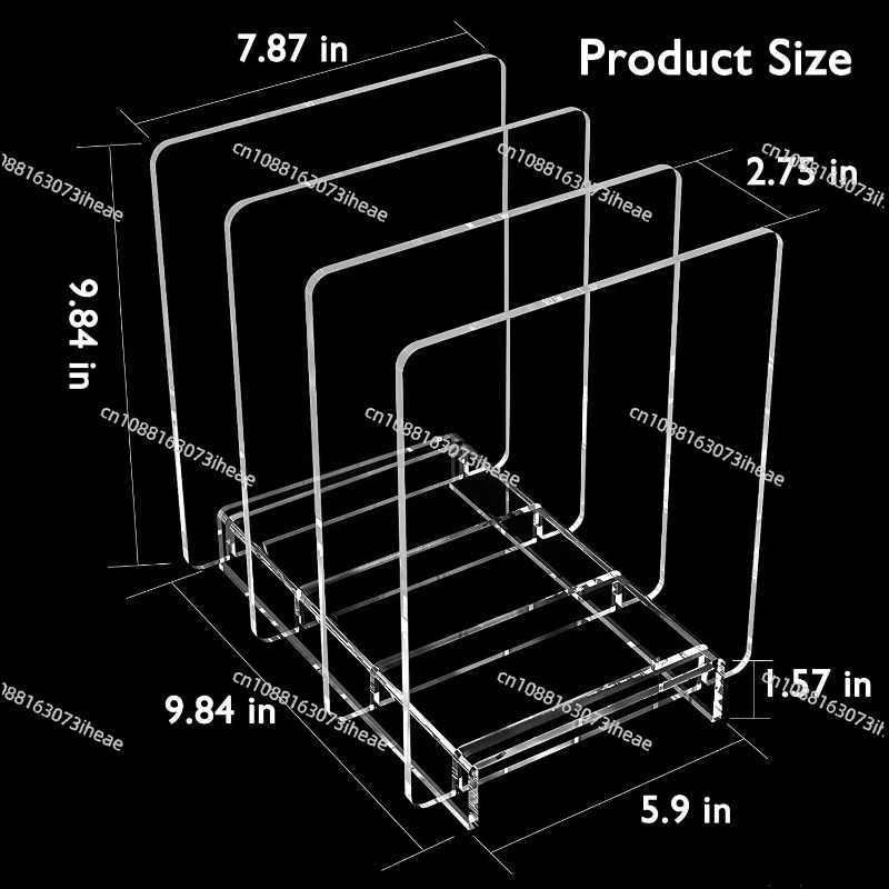 ที่ใส่เอกสารอะคริลิคใสและที่จั - Clear Acrylic Book Stand Holder บทวิจารณ์และราคา