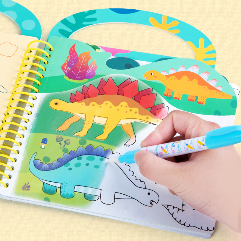 Magic Water Drawing Book สําหร - Reusable Water Magic Coloring Book บทวิจารณ์และราคา