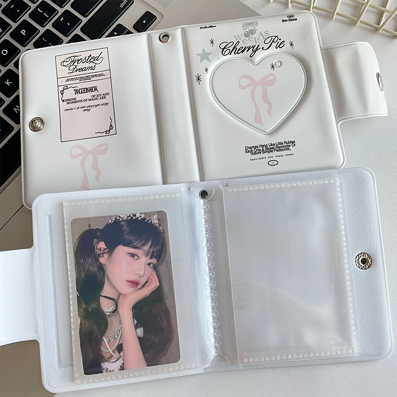 [FE] สมุดใส่การ์ดรูป Kpop ลายโ - Kpop Photo Card Binder 3 Inch บทวิจารณ์และราคา