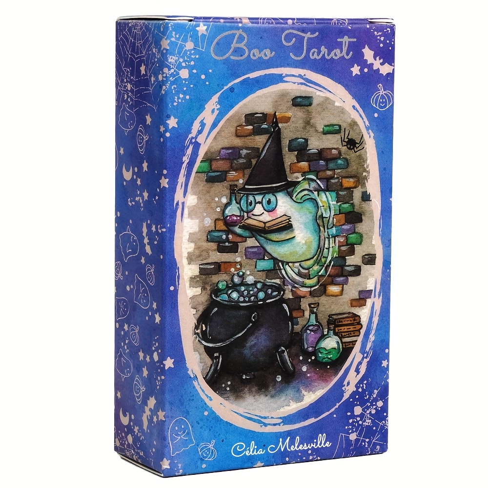 Boo Tarot Deck Ghosts Ghost Re - Tarot Deck With Guidebook บทวิจารณ์และราคา