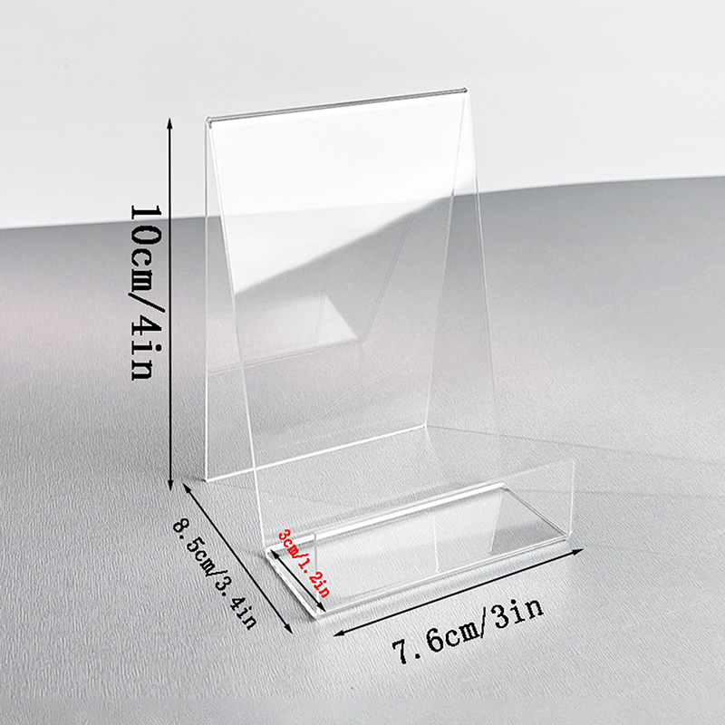 ขาตั้งโชว์นิตยสาร ขาตั้งโชว์หน - Clear Acrylic Book Stand Holder บทวิจารณ์และราคา