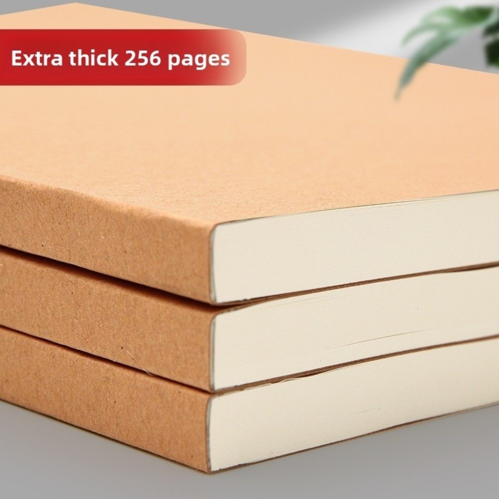 สมุดโน้ตพกพา A6 ใหม่ 256 หน้า  - Vintage Leather Journal Notebook บทวิจารณ์และราคา